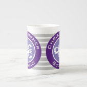 Scorpio Zodiac Star Sign mit dem Namen des Eigentü Porzellantasse (Vorderseite)