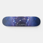 Scorpio Zodiac Star Skateboard (Horizontal)