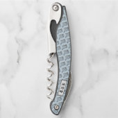 Scorpio Zodiac Symbol Element von Kenneth Yoncich Kellnermesser (Vorderseite)