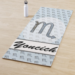 Scorpio Zodiac Symbol Element von Kenneth Yoncich Yogamatte