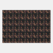 Scorpio Zodiac-Symbol Geschenkpapier Set (Vorderseite 3)