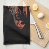 Scorpio Zodiac-Symbol Geschirrtuch (Viertel Falte)