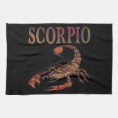 Scorpio Zodiac-Symbol Geschirrtuch (Horizontal)