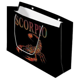 Scorpio Zodiac-Symbol Große Geschenktüte