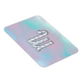 Scorpio Zodiac Symbol in Mutter Perlenstil Magnet (Rechte Seite)