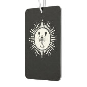 Scorpio Zodiac-Symbol mit Radiant-Sternexplosion Autolufterfrischer (Links)