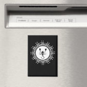 Scorpio Zodiac-Symbol mit Radiant-Sternexplosion Magnet (In Situ (Geschirrspüler))