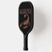 Scorpio Zodiac-Symbol Pickleball Schläger (Links)