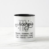 Scorpio Zodiac Tasse (Zentrum)