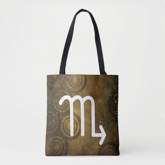 Scorpio Zodiac Tote Bag Tasche (Vorderseite)