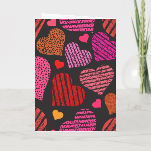 Scorpio Zodiac Valentines Personalisierte Karte (Rückseite)