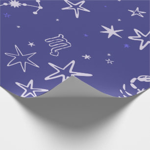 Scorpio Zodiac Wrapping Paper Geschenkpapier