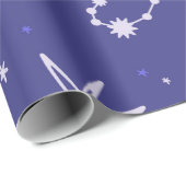 Scorpio Zodiac Wrapping Paper Geschenkpapier (Rolleneckpunkt)