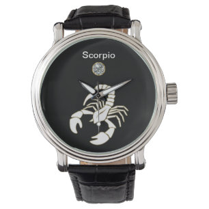 Scorpio Zodiac Wrist Watch Armbanduhr