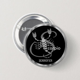 Scorpio ♏ - Zodiac-Zeichen Button