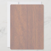 Scorpio Zodiac-Zeichen im Mahagoni-Stil (Rückseite)