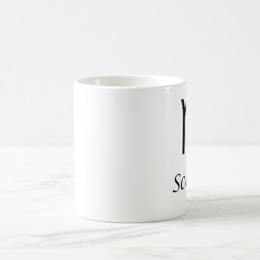 "Scorpio" Zodiac-Zeichen Kaffeetasse (Mittel)