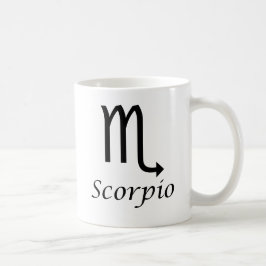 "Scorpio" Zodiac-Zeichen Kaffeetasse