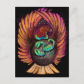 Scorpio Zodiac-Zeichen Postkarte (Vorderseite)