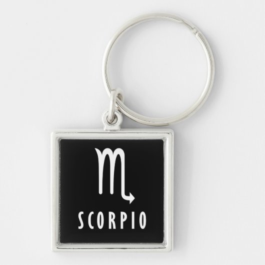 Scorpio zodiac-Zeichen Schlüsselanhänger (Vorne)
