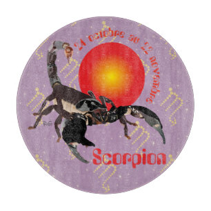 Scorpion 24 oct. au 22 nov. Planche à découper Schneidebrett