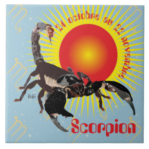 Scorpion 24 octobre au 22 novembre Carreaux Fliese