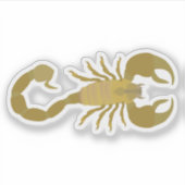 Scorpion Aufkleber (Vorderseite)