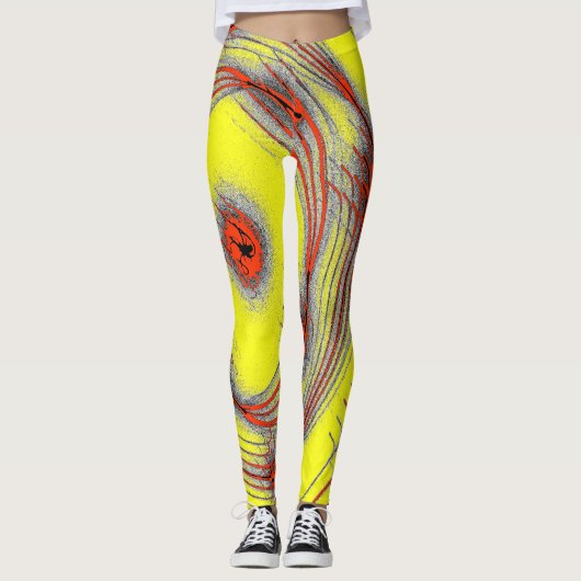 Scorpion Flame Leggings (Vorderseite)