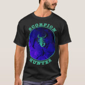 Scorpion Hunter Arachnids Night Watch Design T-Shirt (Vorderseite)