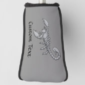Scorpion Icon Golf Head Cover Headcover (Rotieren 90)