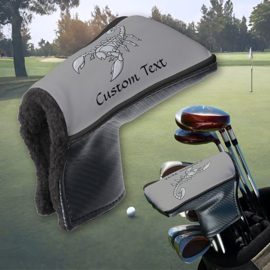Scorpion Icon Golf Head Cover Headcover
