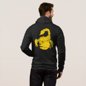 Scorpion Men Hoodie (Schwarz voll)