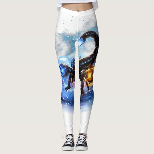 SCORPION OF THE COSMIC ARCANE LEGGINGS (Vorderseite)