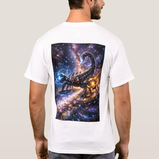 SCORPION OF THE COSMIC ARCANE T-Shirt (Rückseite)