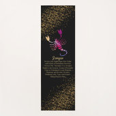 Scorpion the Scorpion - Zodiac Zeichen Yogamatte (Vorderseite)