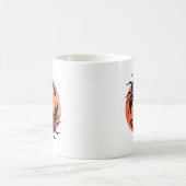 Scorpion Tribal Graphic Design Kaffeetasse (Mittel)