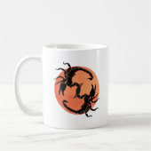 Scorpion Tribal Graphic Design Kaffeetasse (Links)