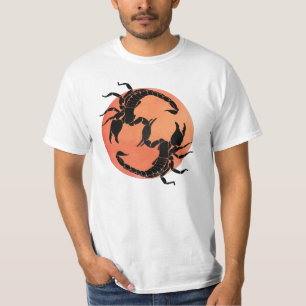 Scorpion Tribal Graphic Design T-Shirt