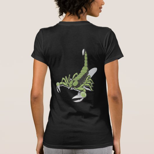 Scorpion Warrior  T-Shirt (Rückseite)