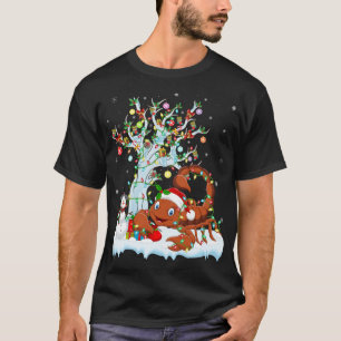 Scorpion Xmas Element Tree Lighting Scorpion Chris T-Shirt