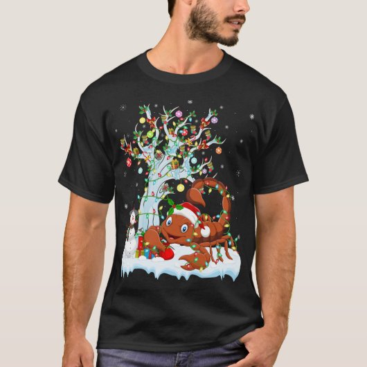 Scorpion Xmas Element Tree Lighting Scorpion Chris T-Shirt (Vorderseite)