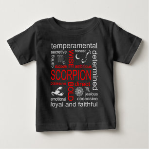 Scorpion Zodiac Sign Baby T-shirt
