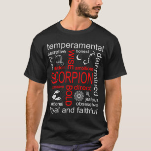 Scorpion Zodiac Sign T-Shirt