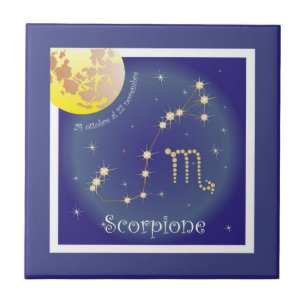 Scorpione 24 ottobre al 22 novembre Fotofliese Fliese