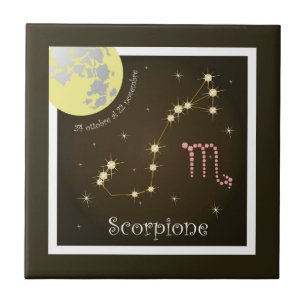 Scorpione 24 ottobre al 22 novembre Fotofliese Fliese