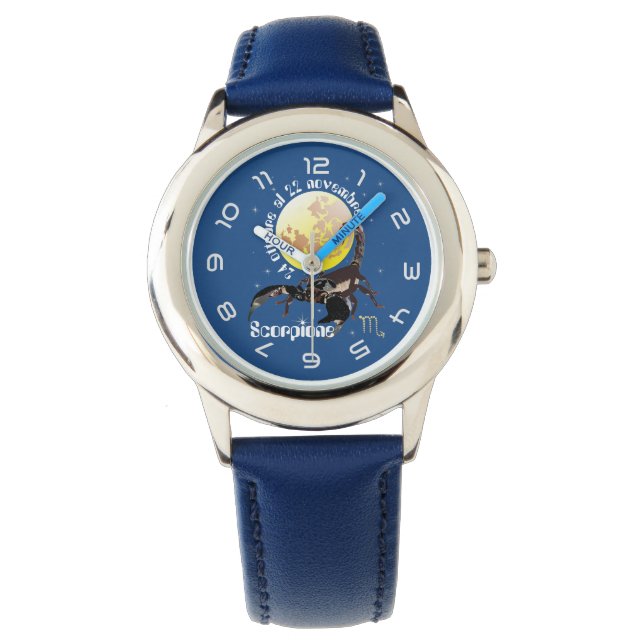 Scorpione 24 ottobre al 22 novembre Orologio Armbanduhr (Vorderseite)