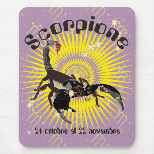 Scorpione Tappetini pro Maus Mousepad (Vorne)