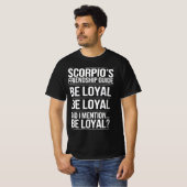Scorpios Freundschaftsführer Funny Zitat T-Shirt (Vorne ganz)