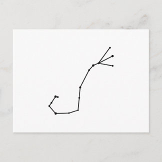 Scorpius Zodiac Postkarte