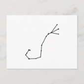 Scorpius Zodiac Postkarte (Vorderseite)